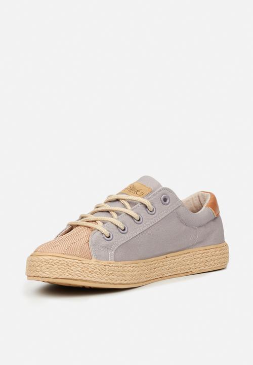 Miss Black - Republica sneaker - grey