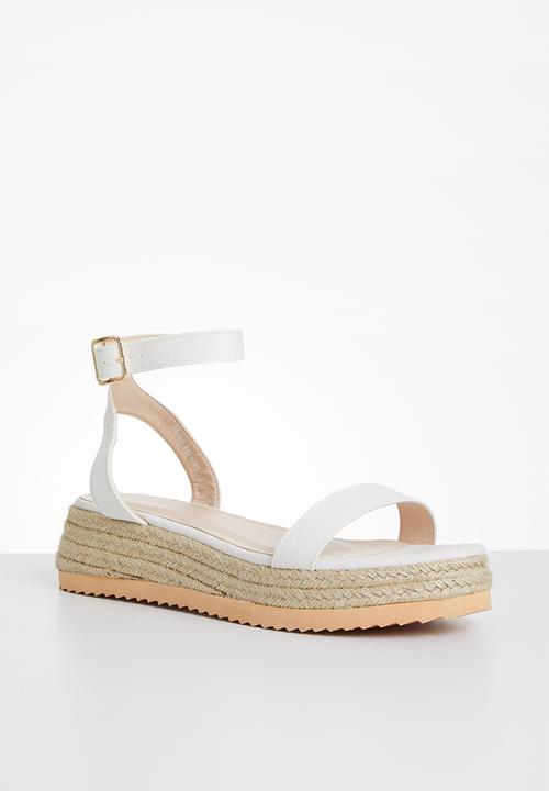 Superbalist - Kenny espadrille - white