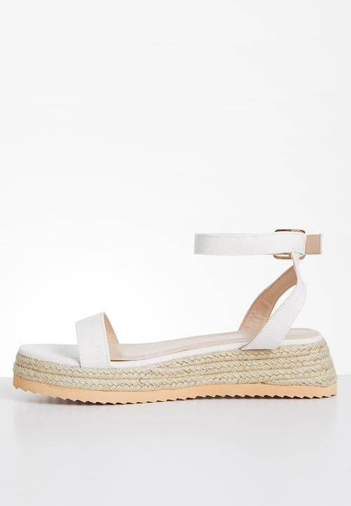 Superbalist - Kenny espadrille - white