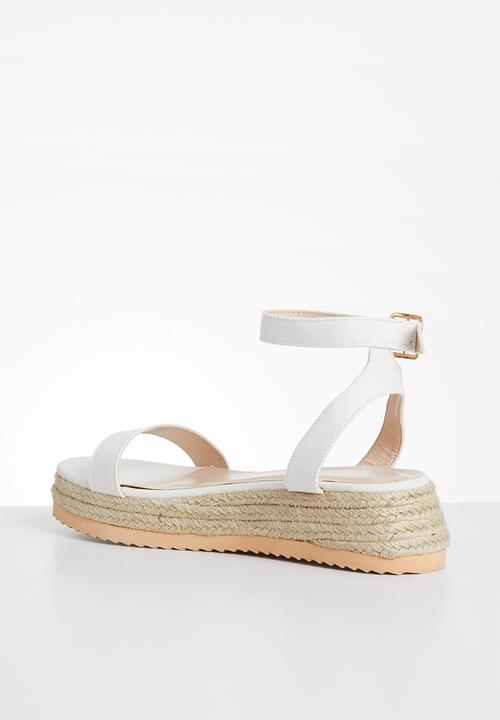 Superbalist - Kenny espadrille - white