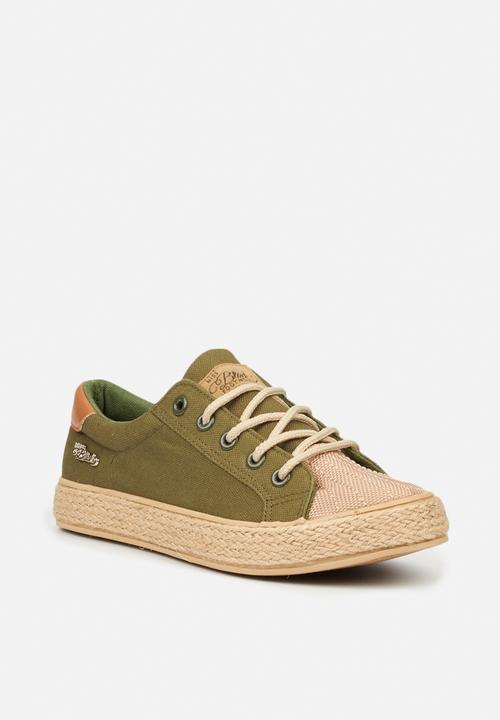 Miss Black - Republica sneaker - olive