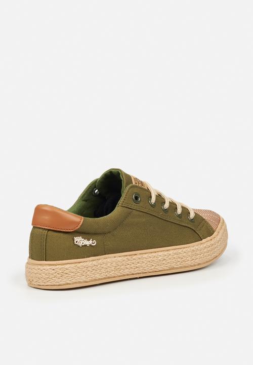 Miss Black - Republica sneaker - olive