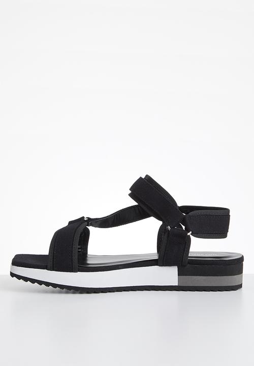 Superbalist - Lona sporty sandal - black