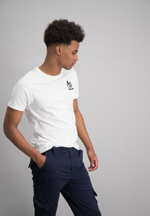 Aca Joe - Mens aca joe short sleeve t-shirt - white 