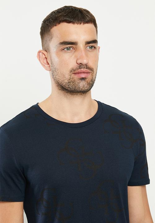 GUESS - Cn short sleeve all over g tee - navy