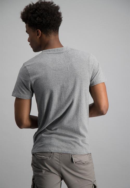 Aca Joe - Mens aca joe plain henley t-shirt