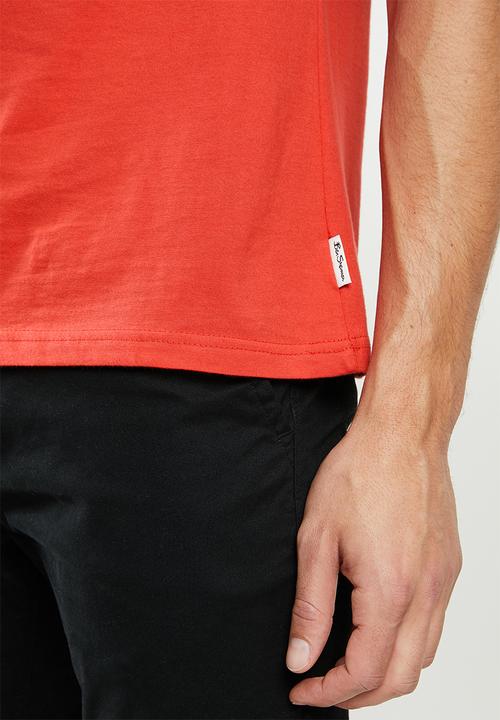 Ben Sherman - Flag tee - red
