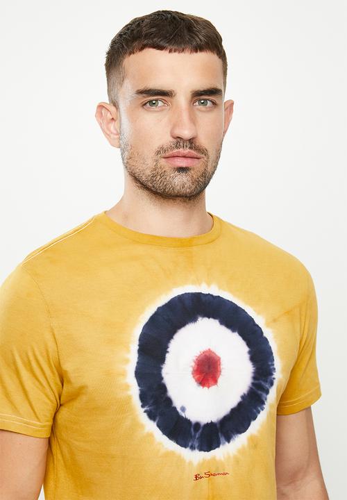Ben Sherman - Tie dye target - yellow