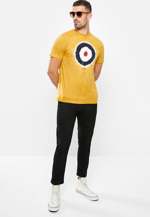 Ben Sherman - Tie dye target - yellow