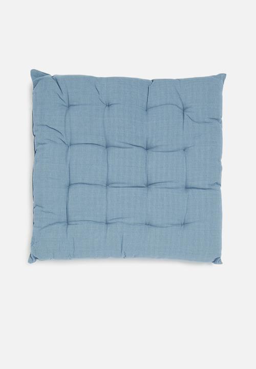 H&S - Essential seat cushion set of 2 - blue