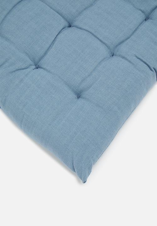 H&S - Essential seat cushion set of 2 - blue