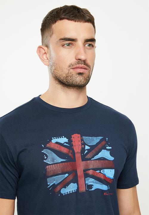 Ben Sherman - Flag tee - navy