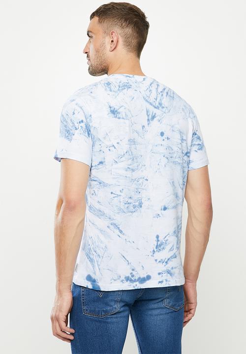 Ben Sherman - Tie dye target - blue