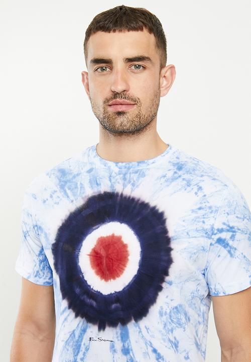 Ben Sherman - Tie dye target - blue