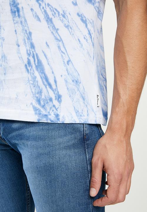 Ben Sherman - Tie dye target - blue