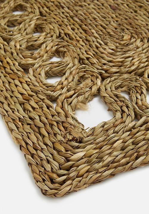 H&S - Seagrass door mat - brown