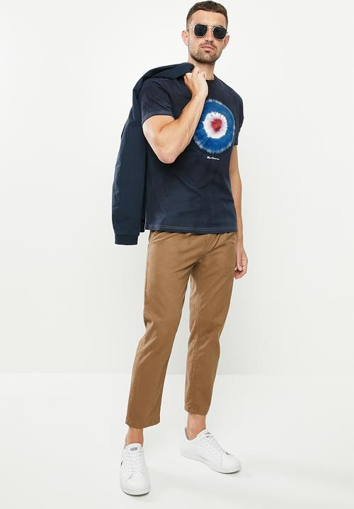Ben Sherman - Tie dye target - navy
