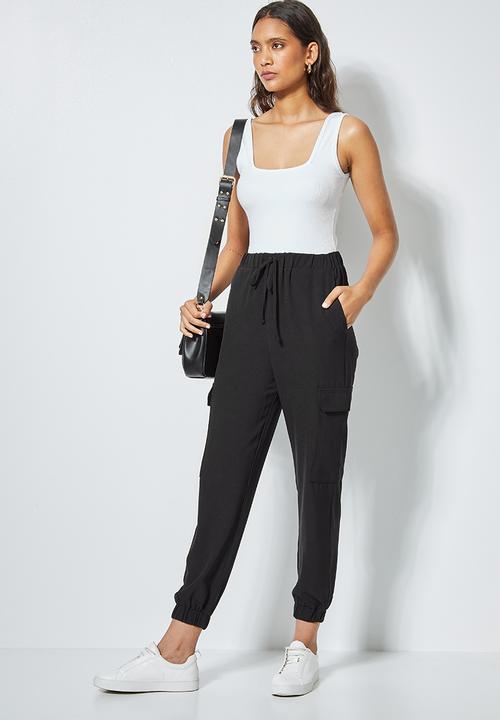 Superbalist - Utility jogger - black