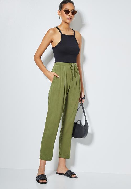 Superbalist - Ulitmate drawstring jogger - olive