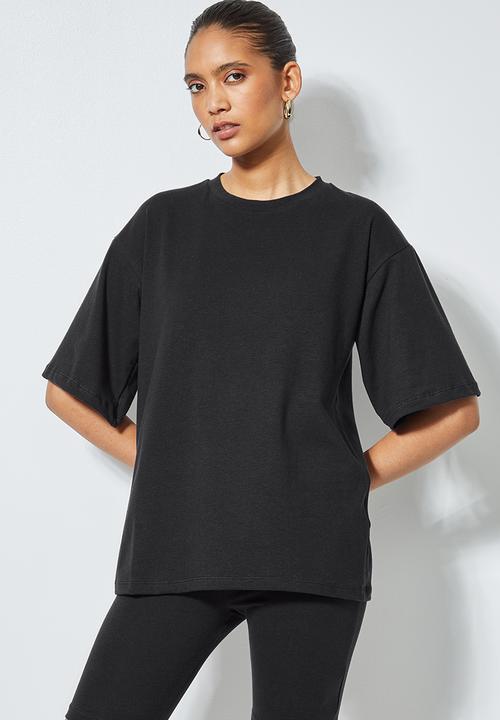 Superbalist - Longline T-shirt - black