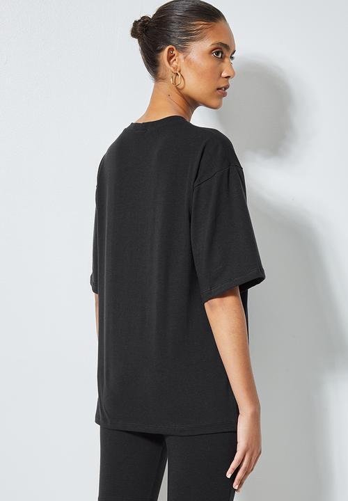 Superbalist - Longline T-shirt - black