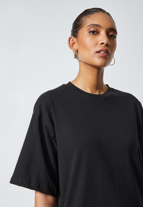 Superbalist - Longline T-shirt - black