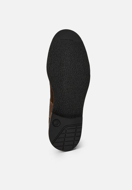 G-STAR - Garber derby boot  - dk brown