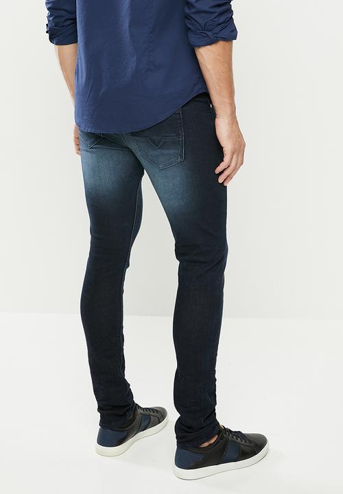 GUESS - Skinny dark wash - mid blue