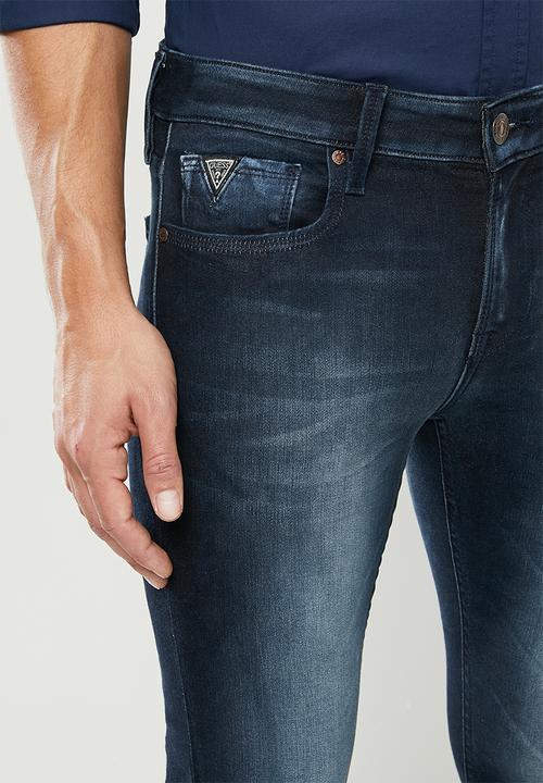 GUESS - Skinny dark wash - mid blue