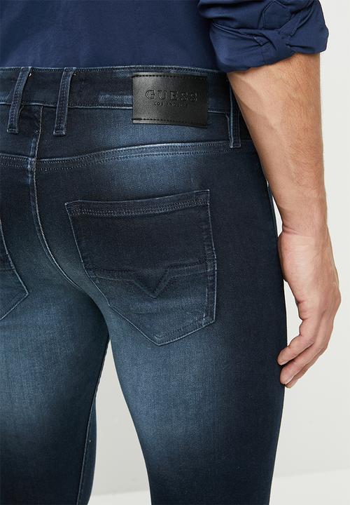 GUESS - Skinny dark wash - mid blue