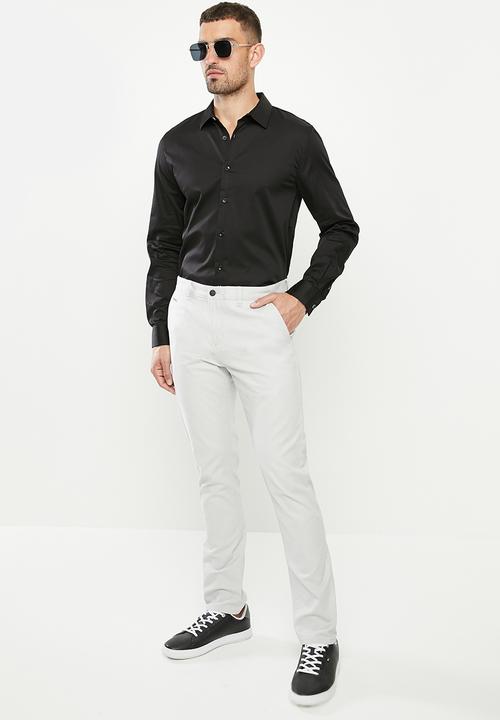 GUESS - Fashion chino pant - light grey
