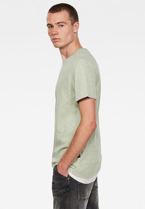 G-STAR - Base-s r t s\s - lt leaf heather