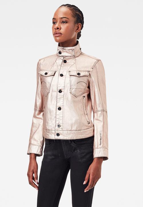 G-STAR - Arc 3d pilot jacket - gold metallic