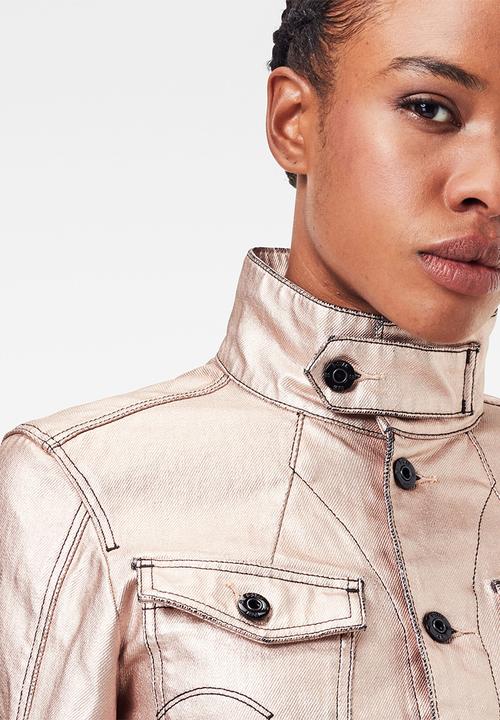 G-STAR - Arc 3d pilot jacket - gold metallic