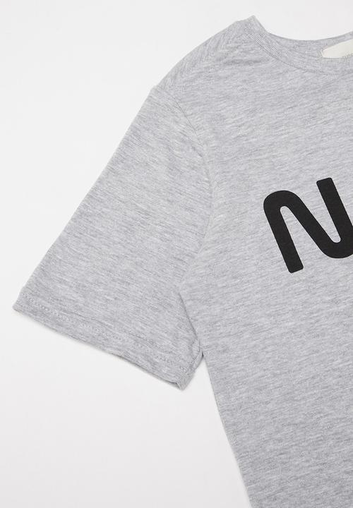Superbalist - Nasa printed tee - grey