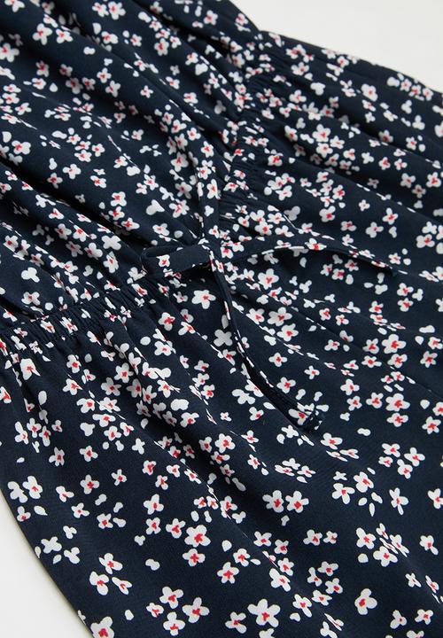 Name It - Vinaya short sleeve playsuit - navy