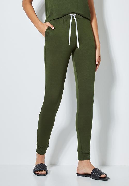 Superbalist - Knit jogger - fatigue