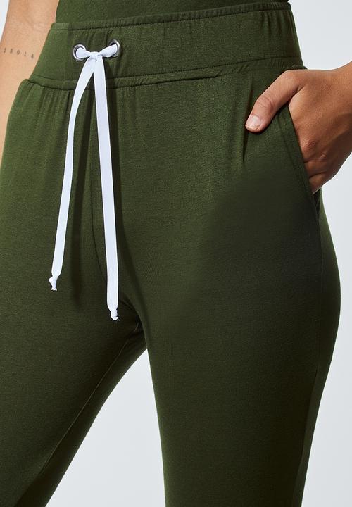 Superbalist - Knit jogger - fatigue