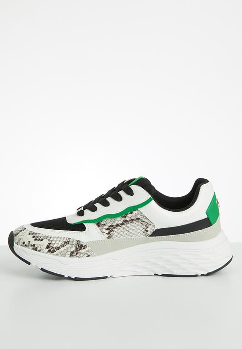 Steve Madden - Francey sneaker - grey & white 