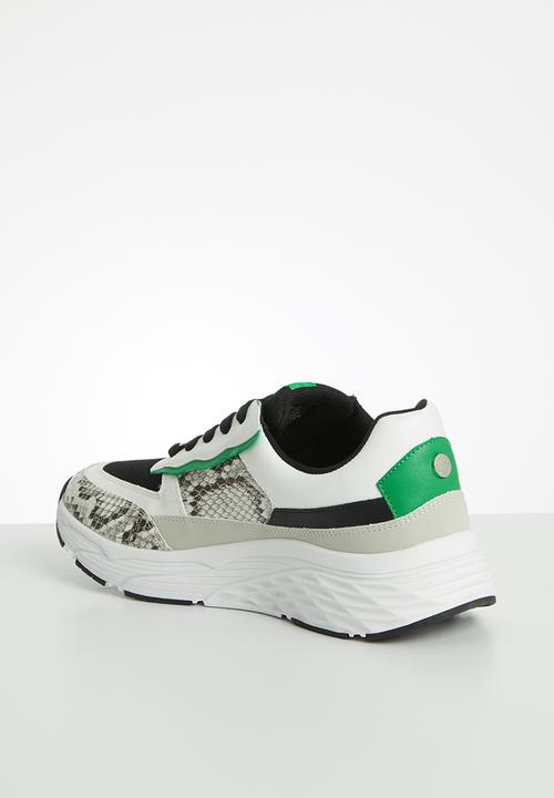 Steve Madden - Francey sneaker - grey & white 