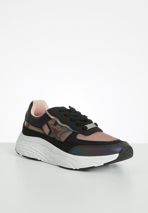 Steve Madden - Francey sneaker - black & rose gold 