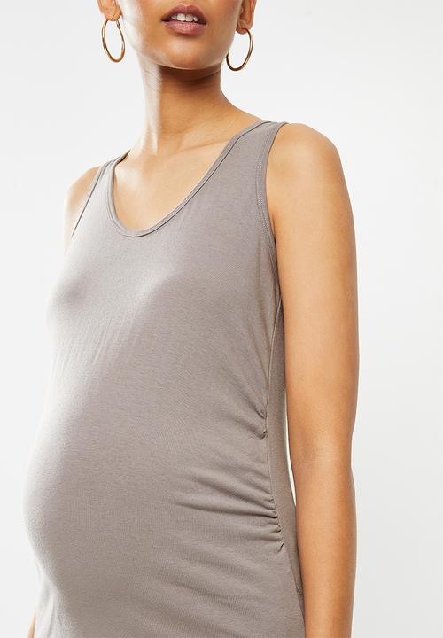 Superbalist - Maternity 2 Pack fitted vest - pink/stone