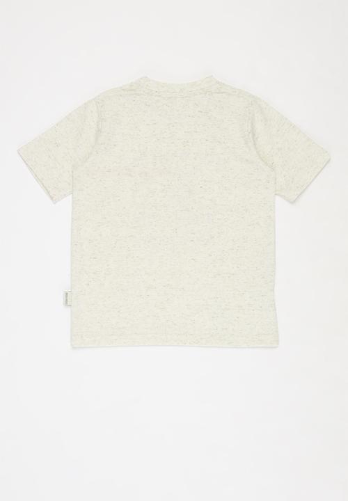 Sticky Fudge - Stop whaling tee - beige 