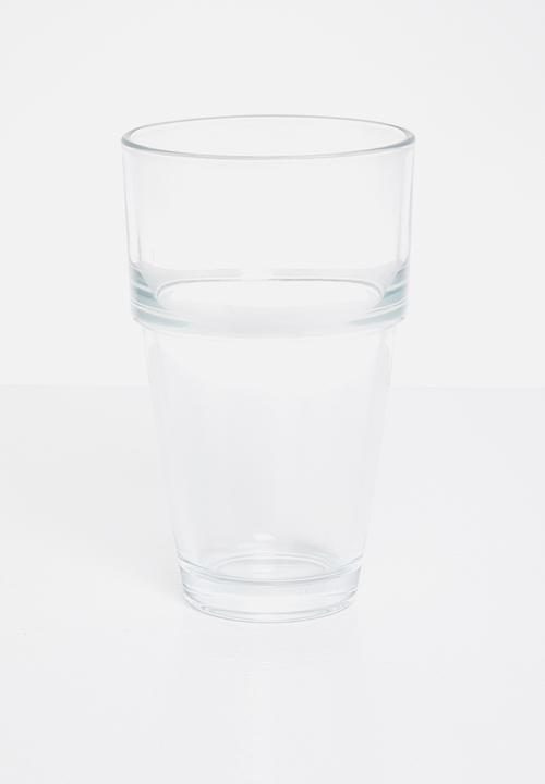 Excellent Houseware - Tapered drinking glass set of 6