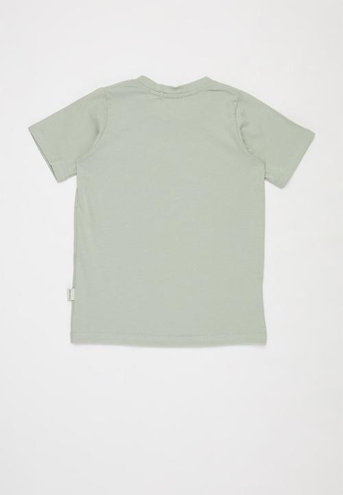 Sticky Fudge - Stop whaling tee - green 