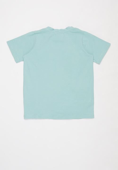 Sticky Fudge - Fintastic tee - aqua