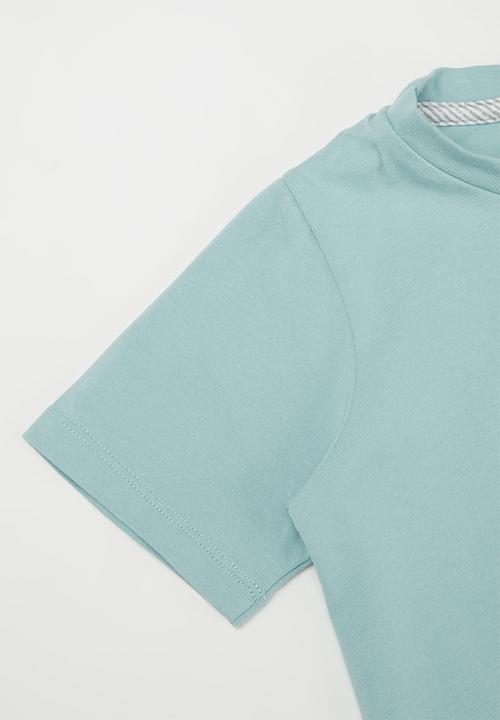 Sticky Fudge - Fintastic tee - aqua