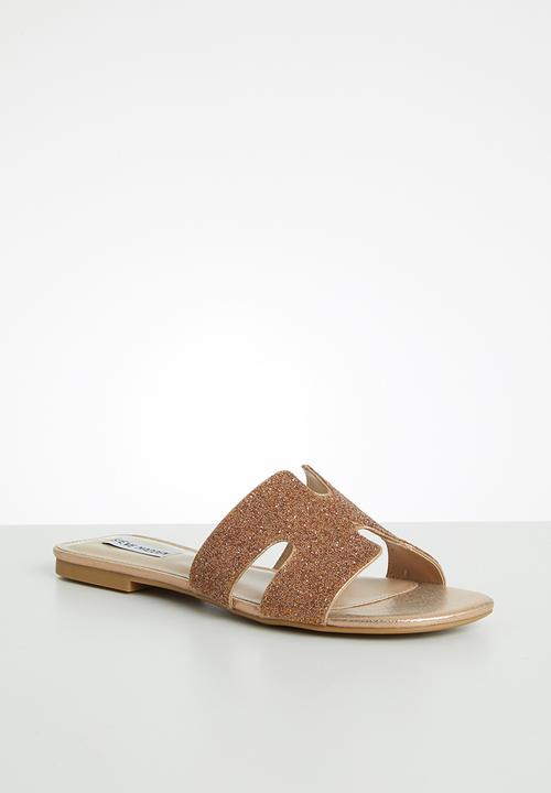 Steve Madden - Harlow-c slide - rose gold