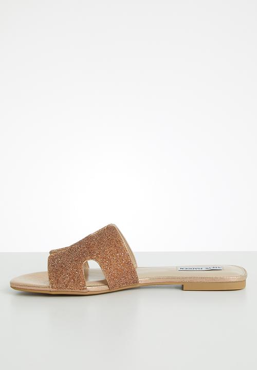 Steve Madden - Harlow-c slide - rose gold