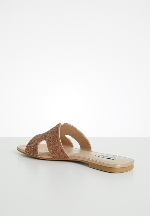 Steve Madden - Harlow-c slide - rose gold